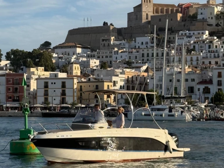 Rent a Quicksilver Activ 805 Sundeck Ibiza Town