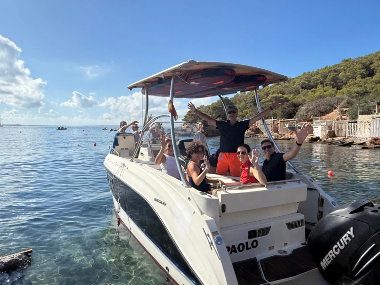 Motorboat rental in Ibiza Town - Quicksilver Activ 805 Sundeck