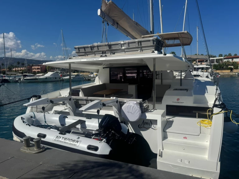 Catamaran rental with or without captain Fountaine Pajot Furnari