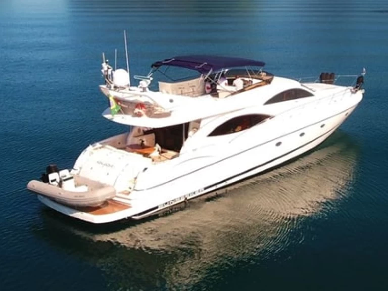 Sunseeker Manhattan 74 charter bareboat or captained in  Angra dos Reis