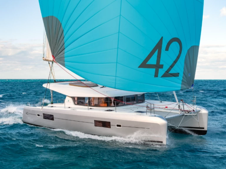 Lagoon Lagoon 42 charter bareboat or captained in  Pointe-à-Pitre