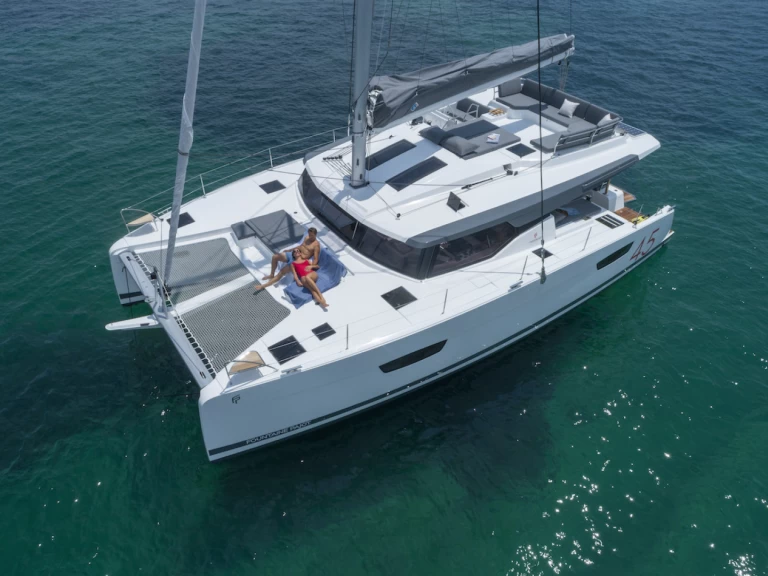 Catamaran rental in Le Marin - Fountaine Pajot Elba 45