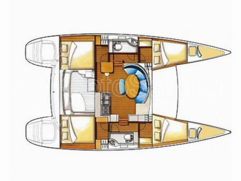 Boat rental Bénéteau Lagoon 380 in Pointe-à-Pitre on Samboat