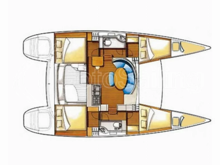 Boat rental Bénéteau Lagoon 380 in Pointe-à-Pitre on Samboat