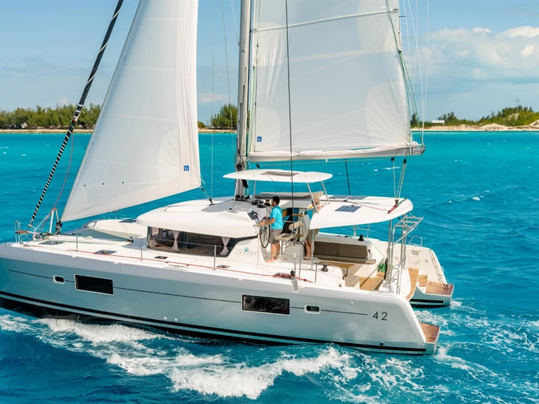 Catamaran rental with or without captain Lagoon Bonifacio