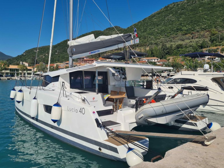 Fountaine Pajot Lucia 40 in Lygia on SamBoat