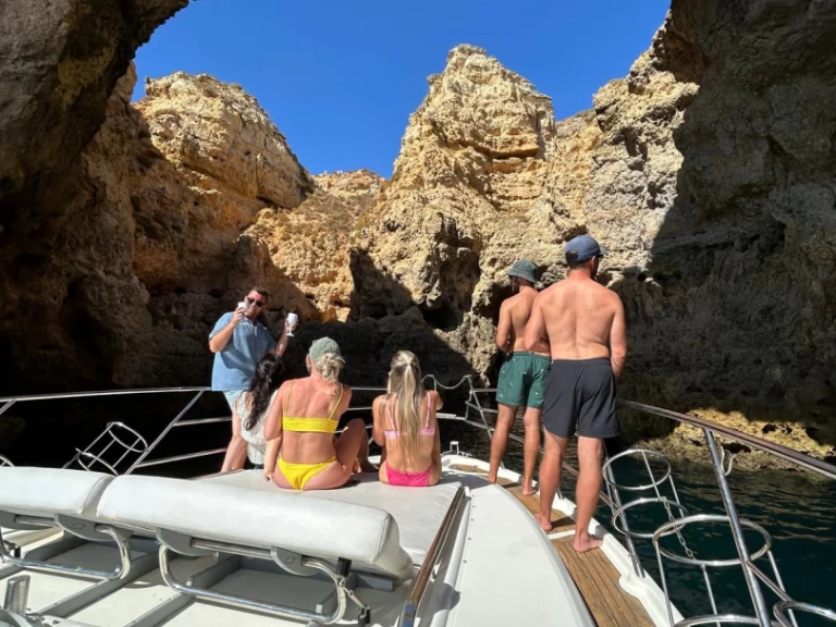 Cranchi Mediterranee 47 charter bareboat or captained in  Marina de Lagos