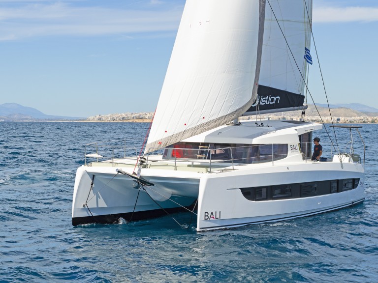 Catamaran rental with or without captain Bali Deme of Volos