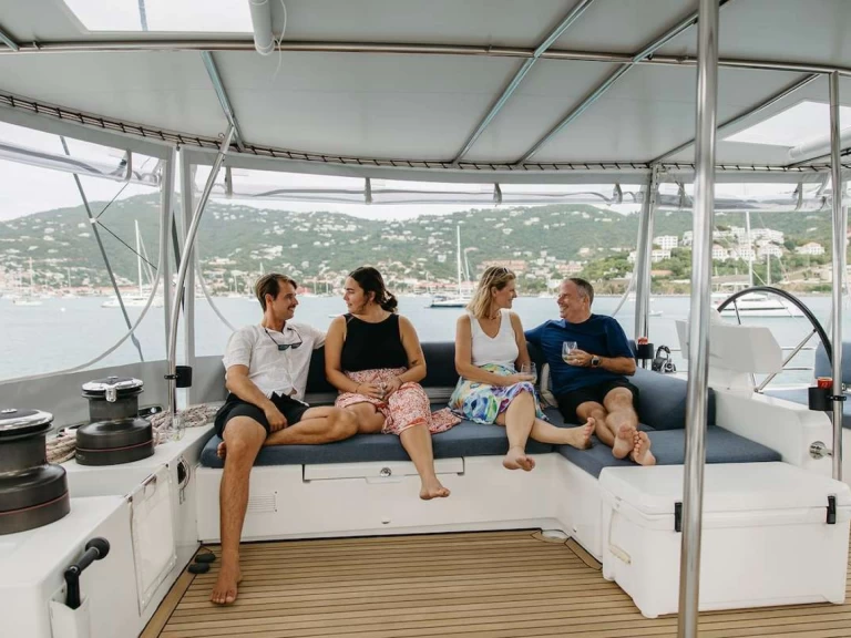 Luxury Yacht rental with or without captain Lagoon British Virgin Islands (BVI)