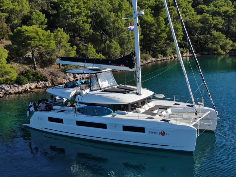 Catamaran for rent Trogir at the best price