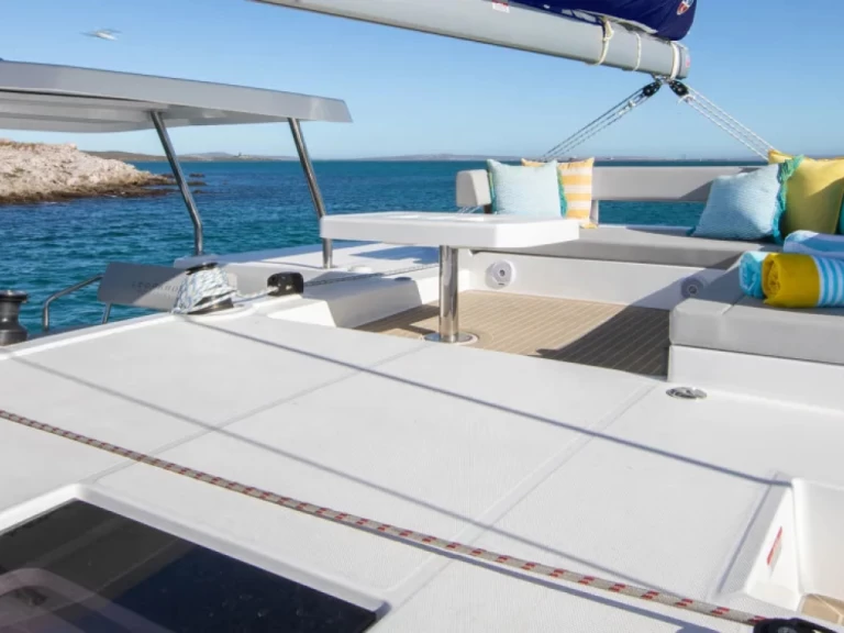 Bareboat Rental Catamaran Leopard with a boat licence