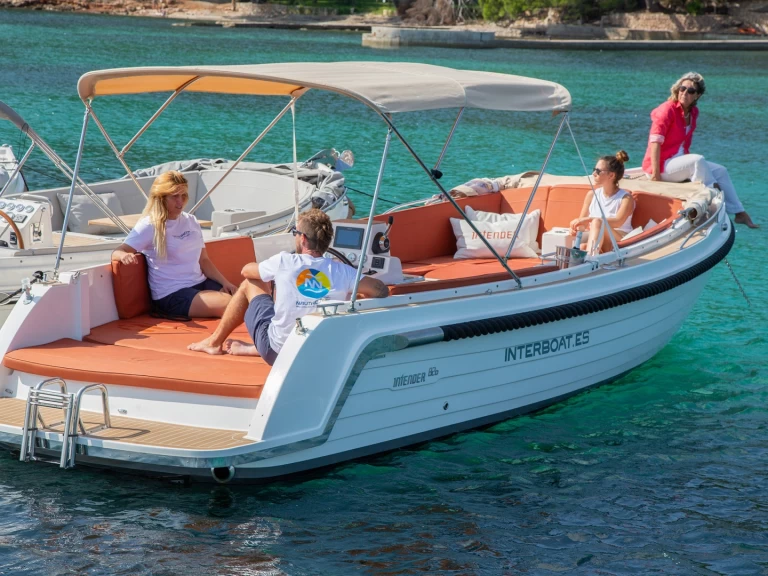 Interboat Intender 820 charter bareboat or captained in  Port de Pollença