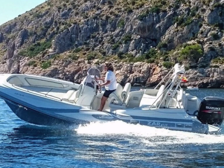 RIB rental with or without captain Zar Port de Pollença