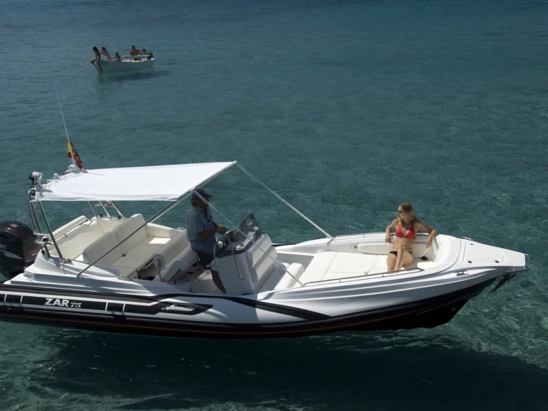 Zar 75 Suite charter bareboat or captained in  Port de Pollença