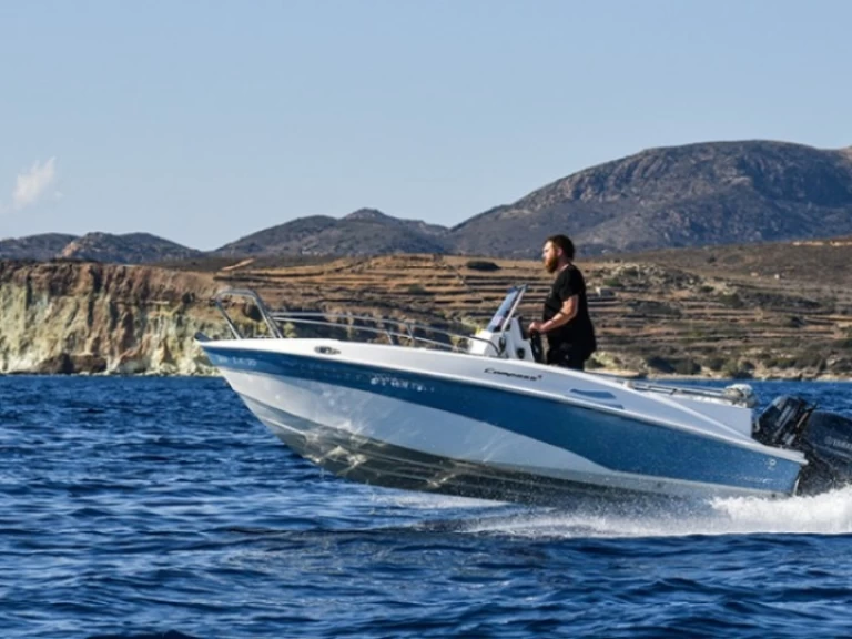 Motorboat rental with or without captain Compass Agía Kiriakí