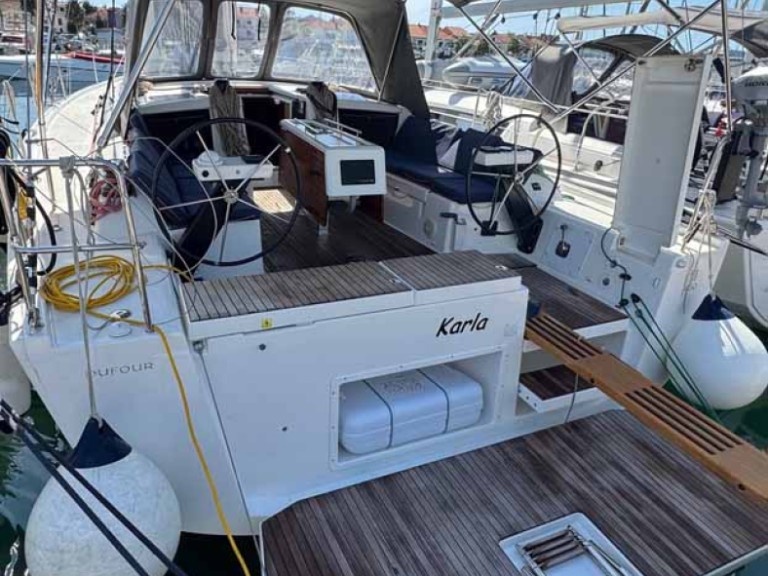 Dufour Dufour 430 charter bareboat or captained in  Split