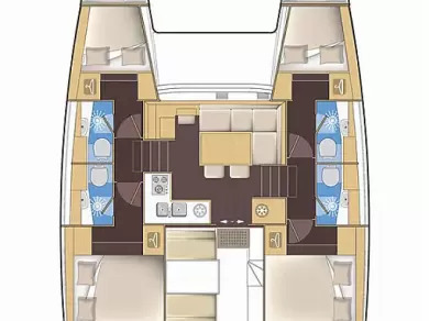 Catamaran rental in Punat - Lagoon Lagoon 39