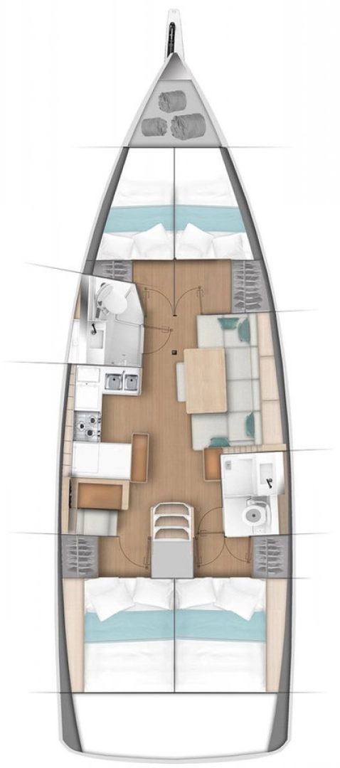 Rent a Jeanneau Sun Odyssey 440 Marina (City)