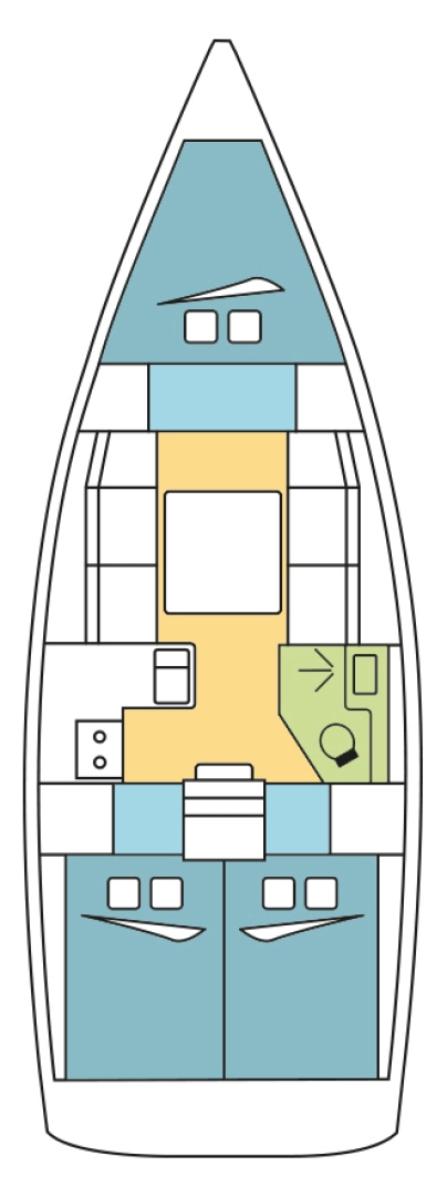 Sailboat for rent Komolac at the best price