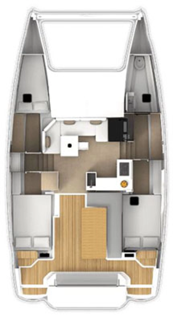 Catamaran rental in Zadar - Aventura aventura 34