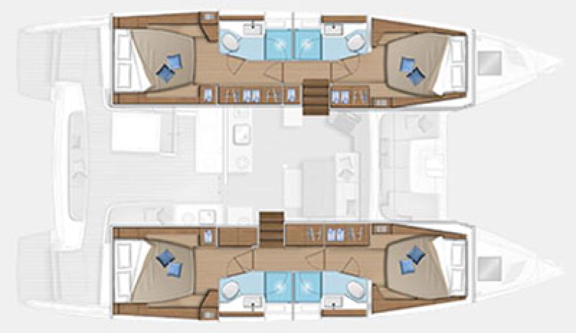 Lagoon Lagoon 46 charter bareboat or captained in  Alimos