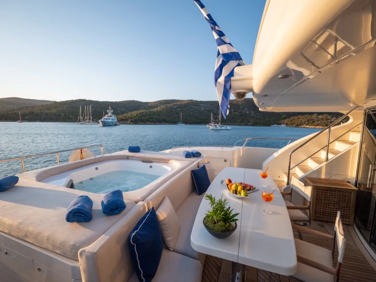 ISA, RODRIGUEZ GROUP ITALY 133 charter bareboat or captained in  Flisvos Marina