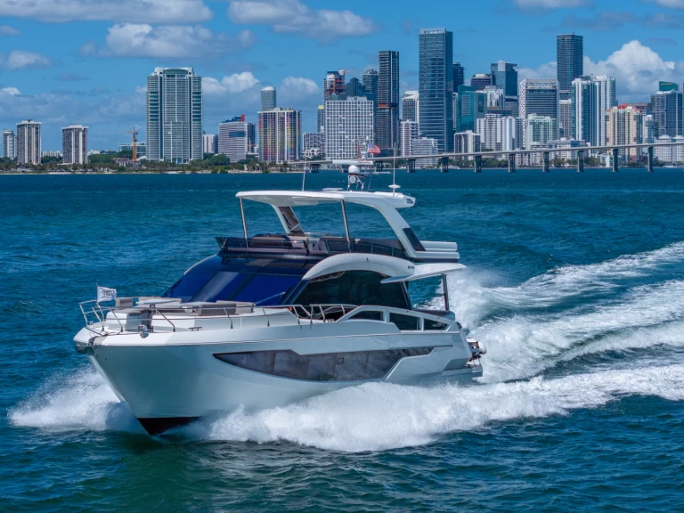 Luxury Yacht rental with or without captain Galeon Miami