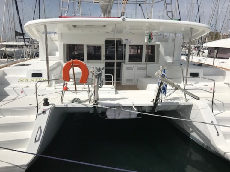 Lagoon Lagoon 450 F charter bareboat or captained in  Alimos