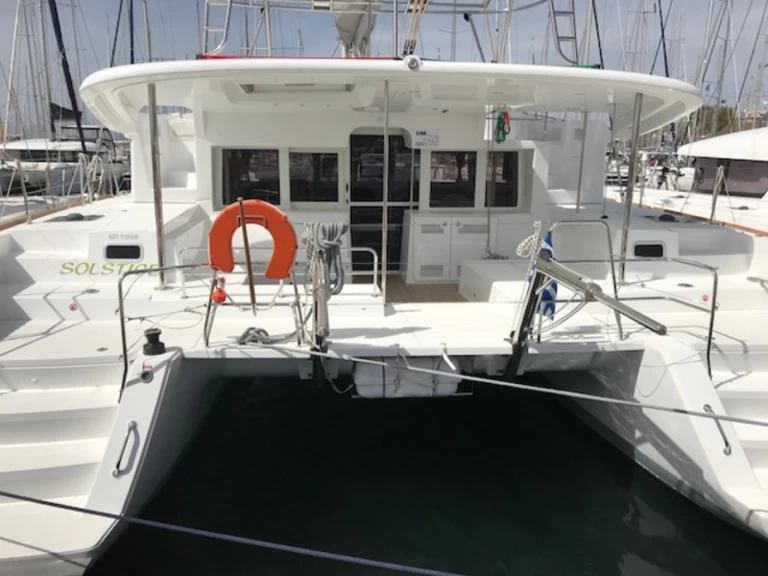 Lagoon Lagoon 450 F charter bareboat or captained in  Alimos