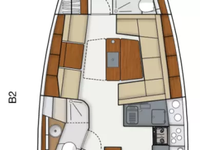 Sailboat rental in Sukošan - Hanse Hanse 415