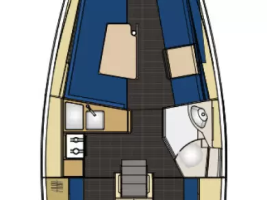 Elan Elan 354 Impression charter bareboat or captained in  Izola