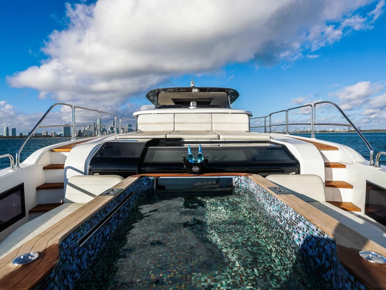 Luxury Yacht rental with or without captain Sirena Miami Beach