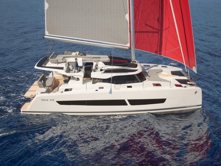 Catamaran rental in Alimos - Fountaine Pajot Fountaine Pajot FP 44 Quatuor - 4 + 2 cab.