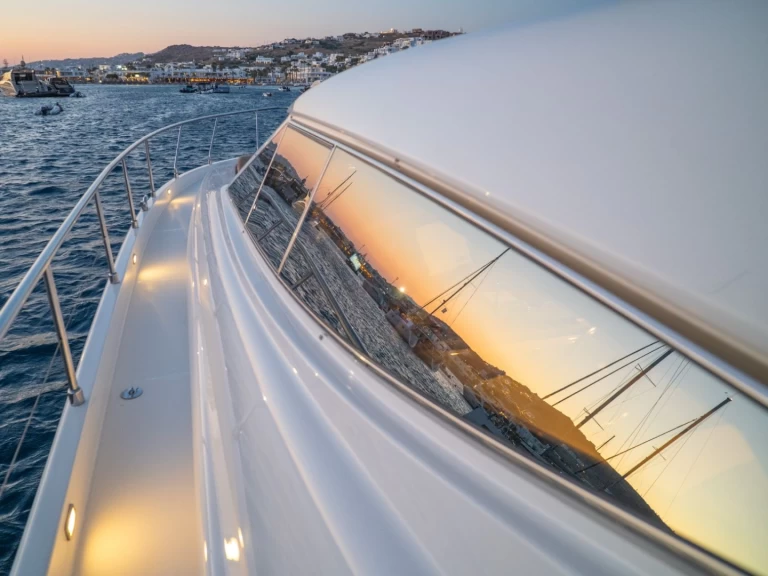 Ferretti Ferretti 62 charter bareboat or captained in  Mykonos (City)