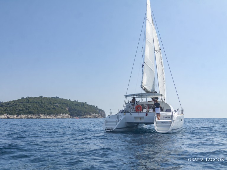 Catamaran rental with or without captain Lagoon Komolac