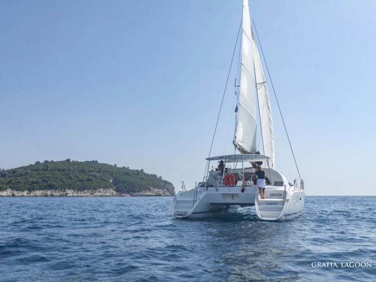 Catamaran rental with or without captain Lagoon Komolac