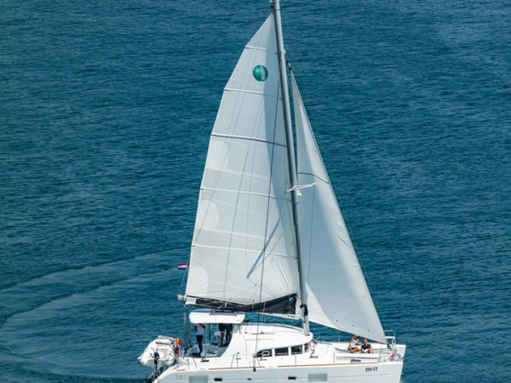 Catamaran rental with or without captain Lagoon Komolac
