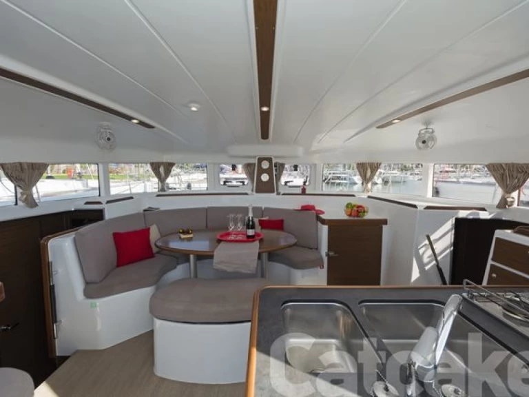 Bareboat Rental Catamaran Lagoon with a boat licence