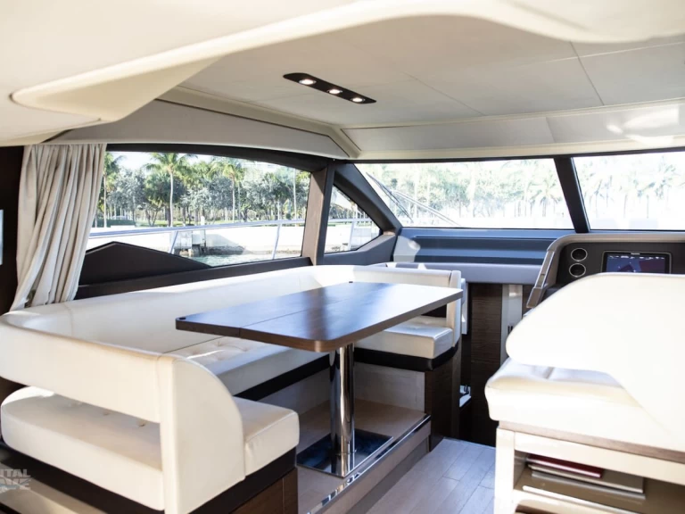 Azimut Azimut 55 charter bareboat or captained in  Miami Beach