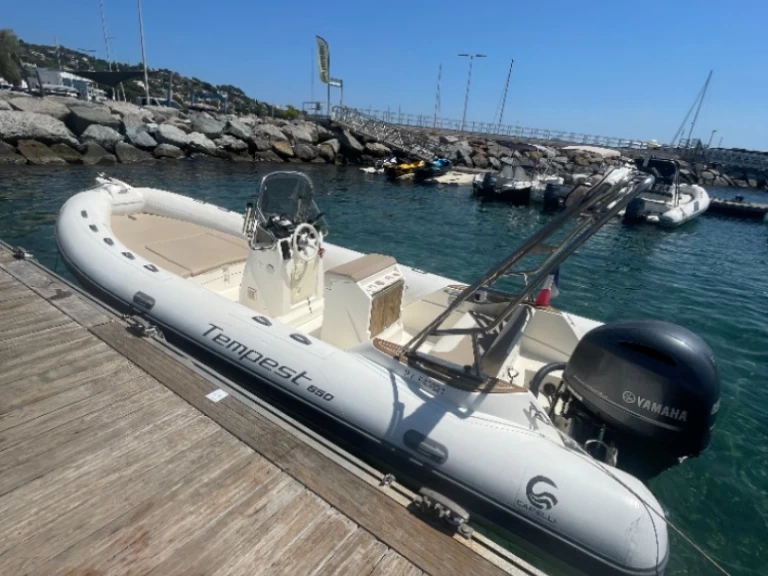 Capelli Tempest 650 charter bareboat or captained in  Les Issambres