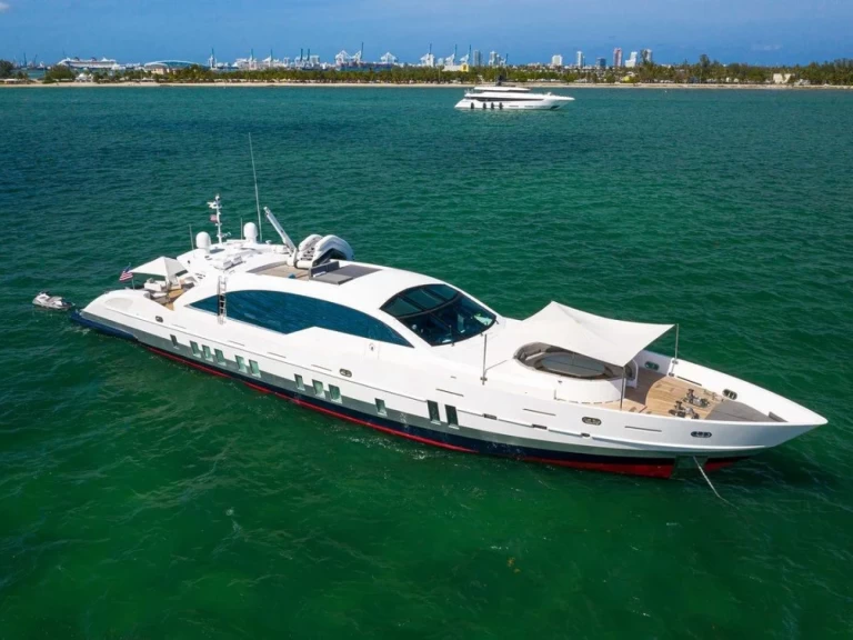 Yacht charter Miami Beach cheap 120