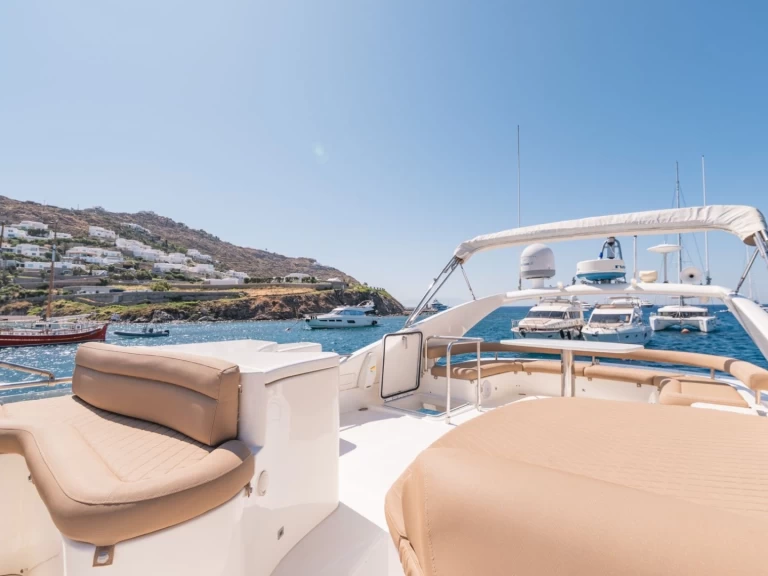 Yacht charter Athens cheap Ferretti 62