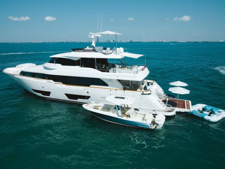 Bareboat Rental Luxury Yacht Custom Line with a boat licence
