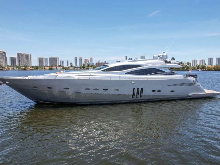 Bareboat Rental Luxury Yacht Pershing with a boat licence