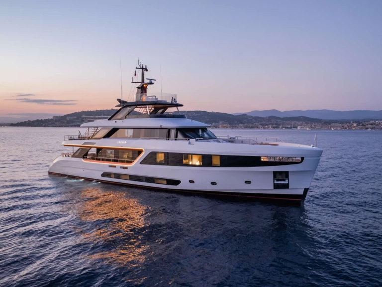Luxury Yacht rental in Greece - Benetti ANGEL