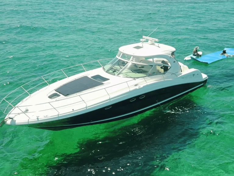 Sea Ray 42 charter bareboat or captained in  Miami Beach