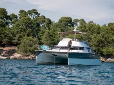 Fountaine Pajot Cumberland 44 in Golfe-Juan on SamBoat