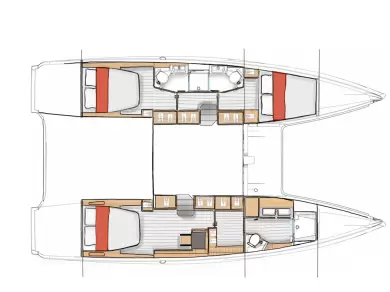 Catamaran rental in Canet-en-Roussillon - Excess Excess 13