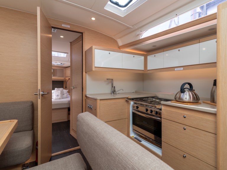 Bareboat Rental Sailboat Dufour with a boat licence