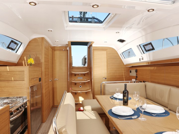 Elan Impression 45.1 charter bareboat or captained in  Trogir